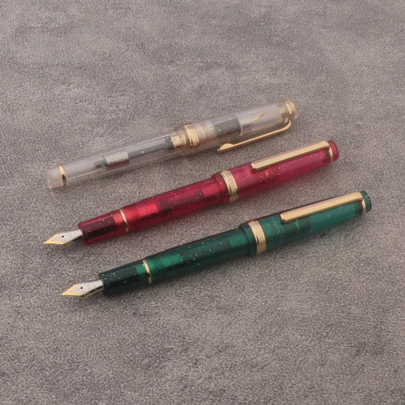 Fountain Pen Fluorescence Ink Pen Jinhao 82 EF F M Nib Business Office School Supplies Writing