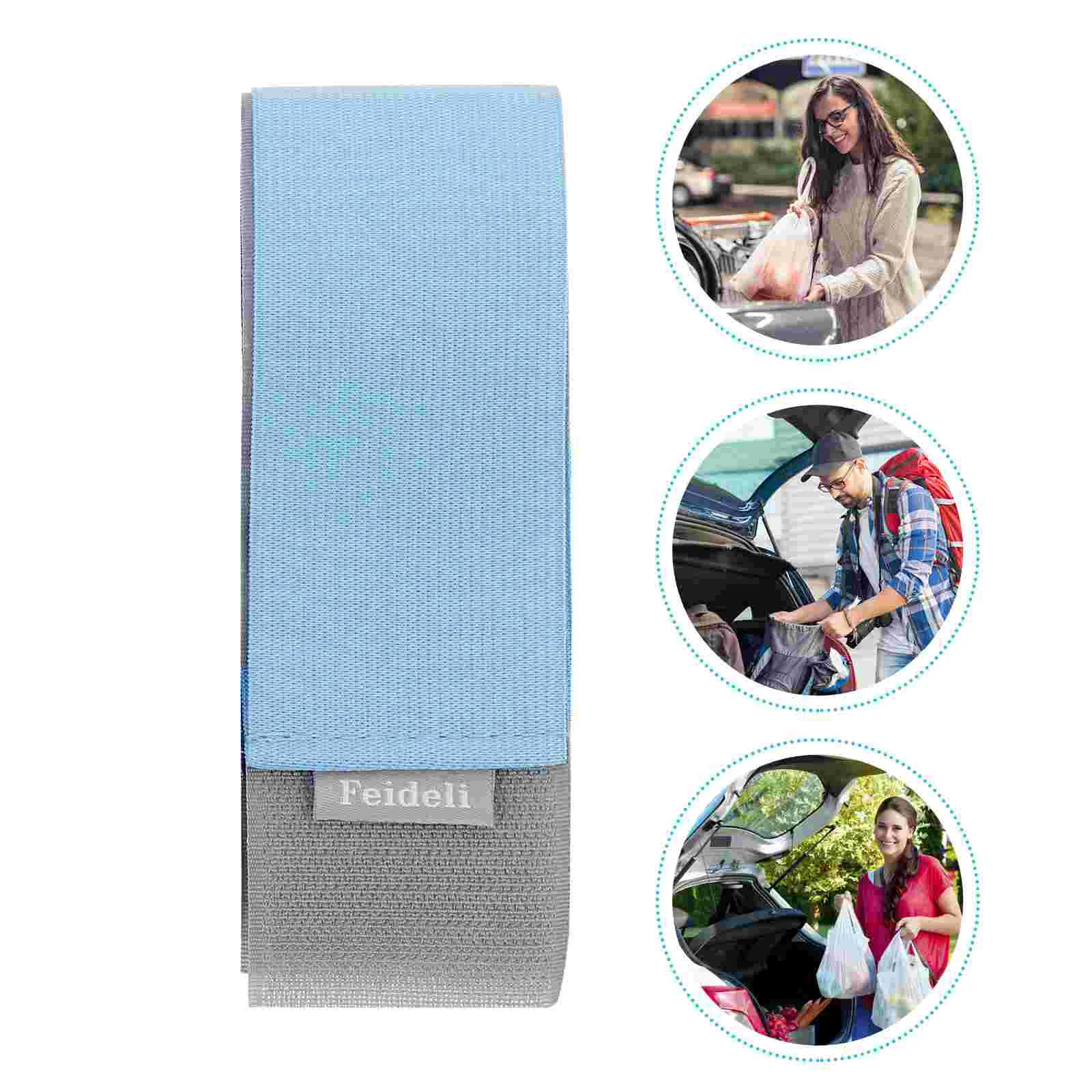3 Pcs Strap Car Trunk Restraint Fixing Belt Bandage Tie Fire Extinguisher Fixed Polyester Blend Fastener Holder
