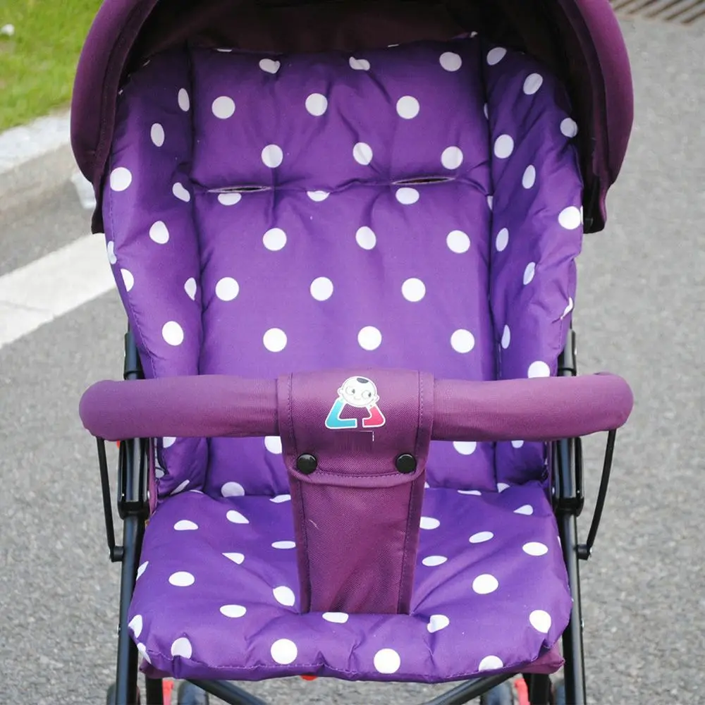 

Chindren High Chair Dot Liner Baby Warmer Cotton Chair Pad Stroller Accessories Stroller Mat Cotton Mat Stroller Cushion