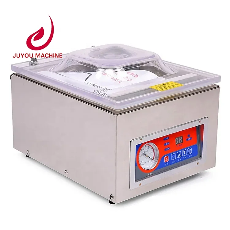 

meat and vegetable vacuum package single Chamber vacuum packing machine