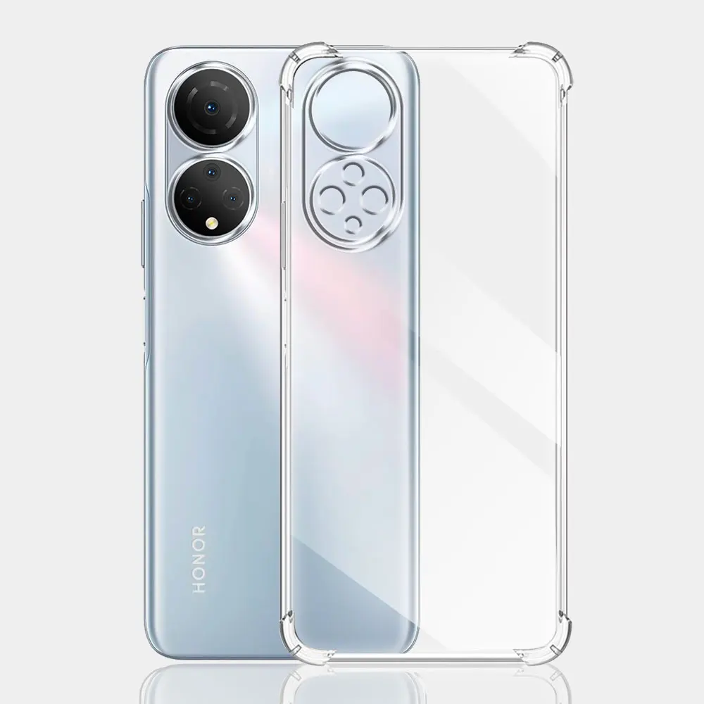 For Huawei Honor X7 Case 2022 Soft Silicon Transparent Cover For Honor X7 Phone Case For Honor X7 Clear Shockproof Bumper Coque 4