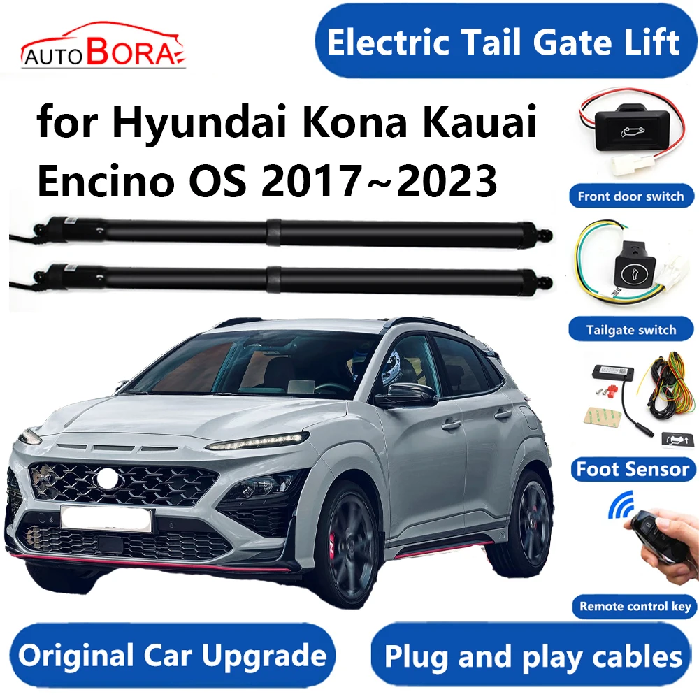 

AutoBora Car Electric Tail Gate Lift System Power Liftgate Kit Auto Automatic Tailgate Opener for Hyundai Kona Kauai Encino OS