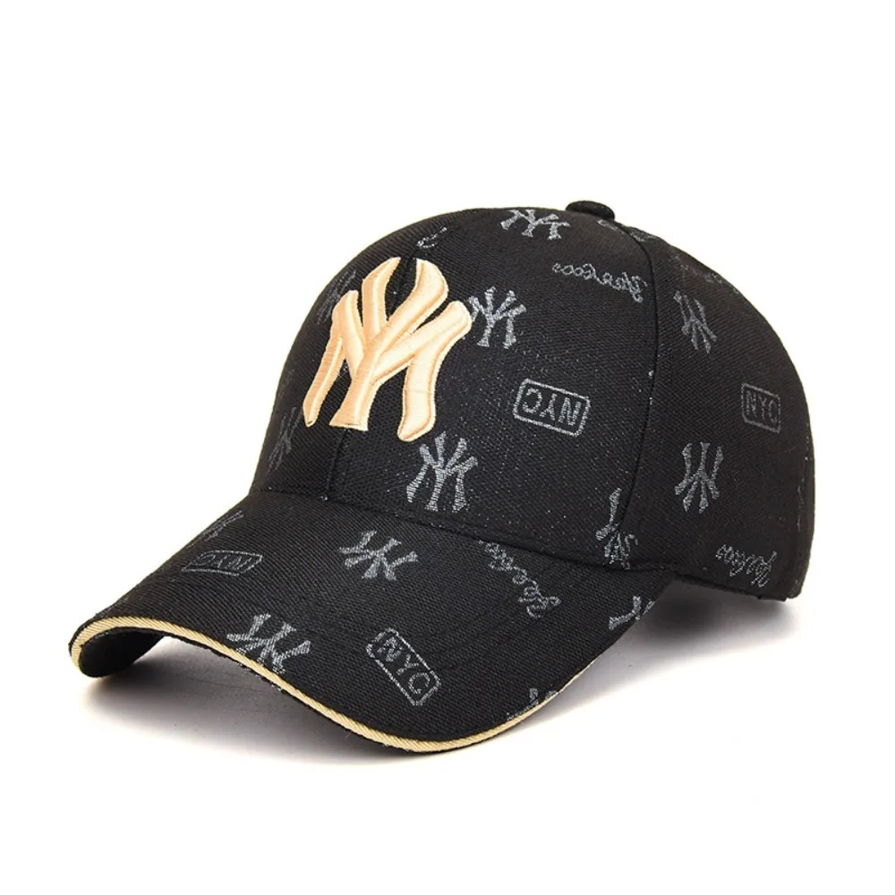 Hot Sale Trendy Baseball Cap Anti-Sun Anti-uv Dad Hats Embroidery Adjustable Golf Cap Four Seasons 3