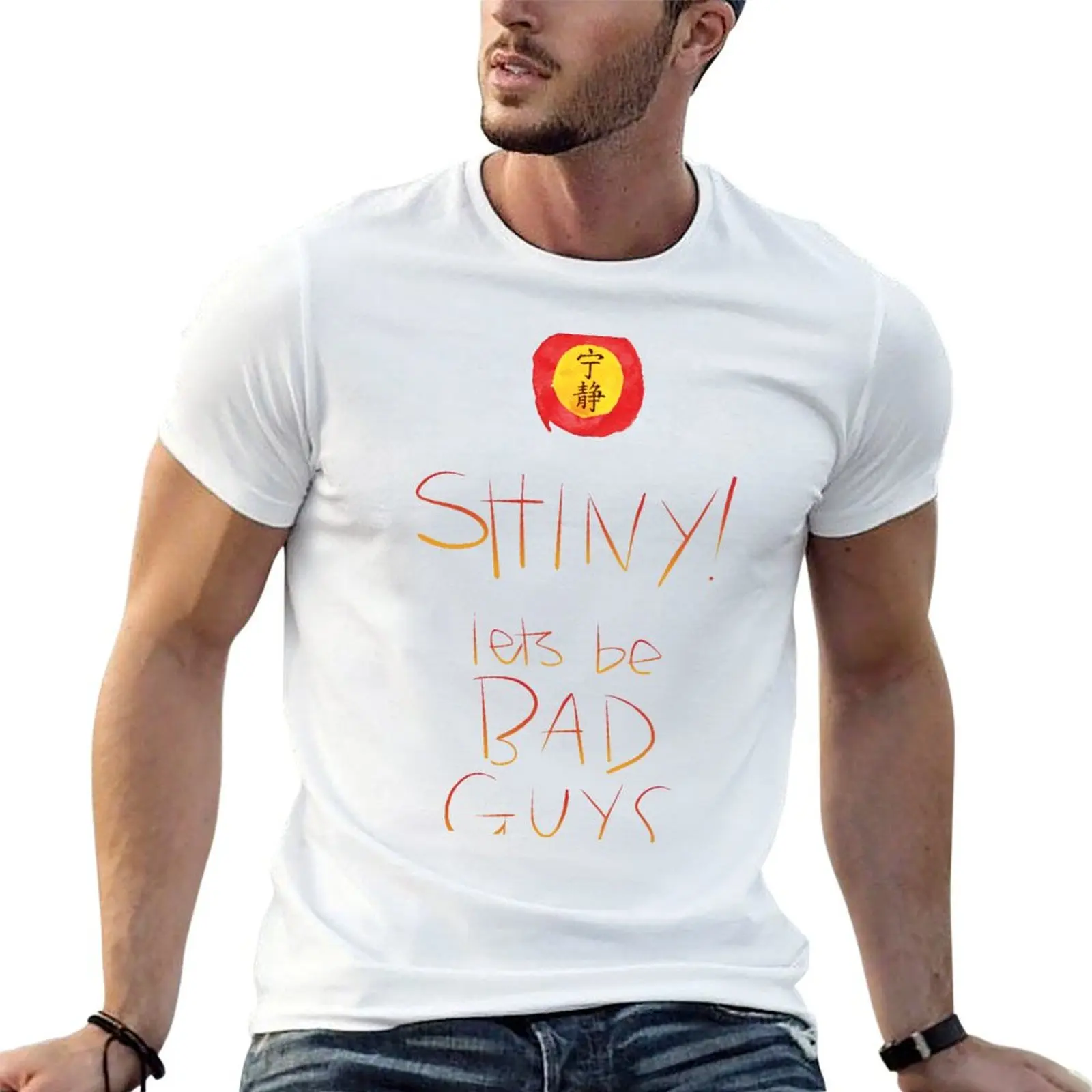 

Firefly / Serenity - Shiny, lets be bad guys! T-shirt Blouse quick-drying mens clothing