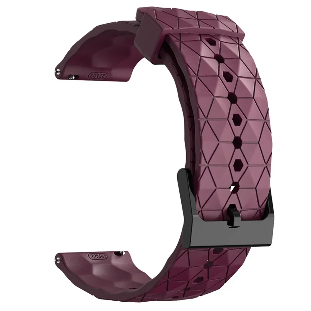 Silicone Wristband Bracelet Strap - 20mm/22mm Universal Fit