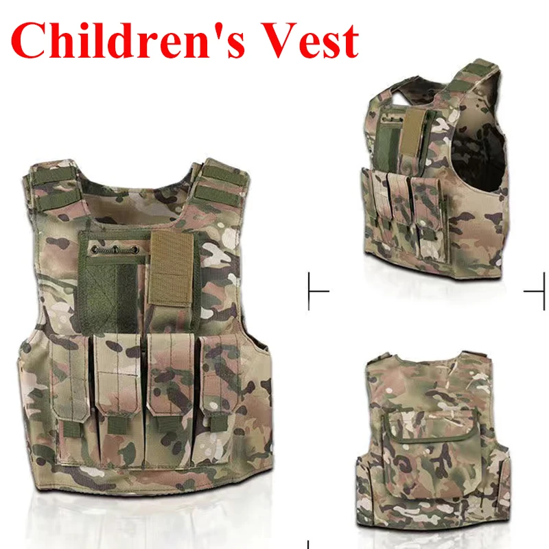 Tactical Shockproof Vest Hunting Airsoft Quick Release Vests Shooting Cs  Waistcoat with 2 PCS Detachable EVA Protective Plate - AliExpress