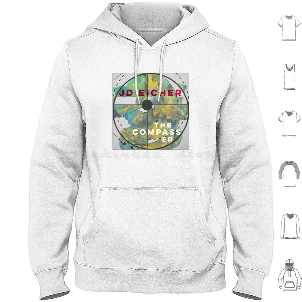 Jd Eicher Singer Music Band Felpe Con Cappuccio Manica Lunga Jd Eicher Singer Music Band