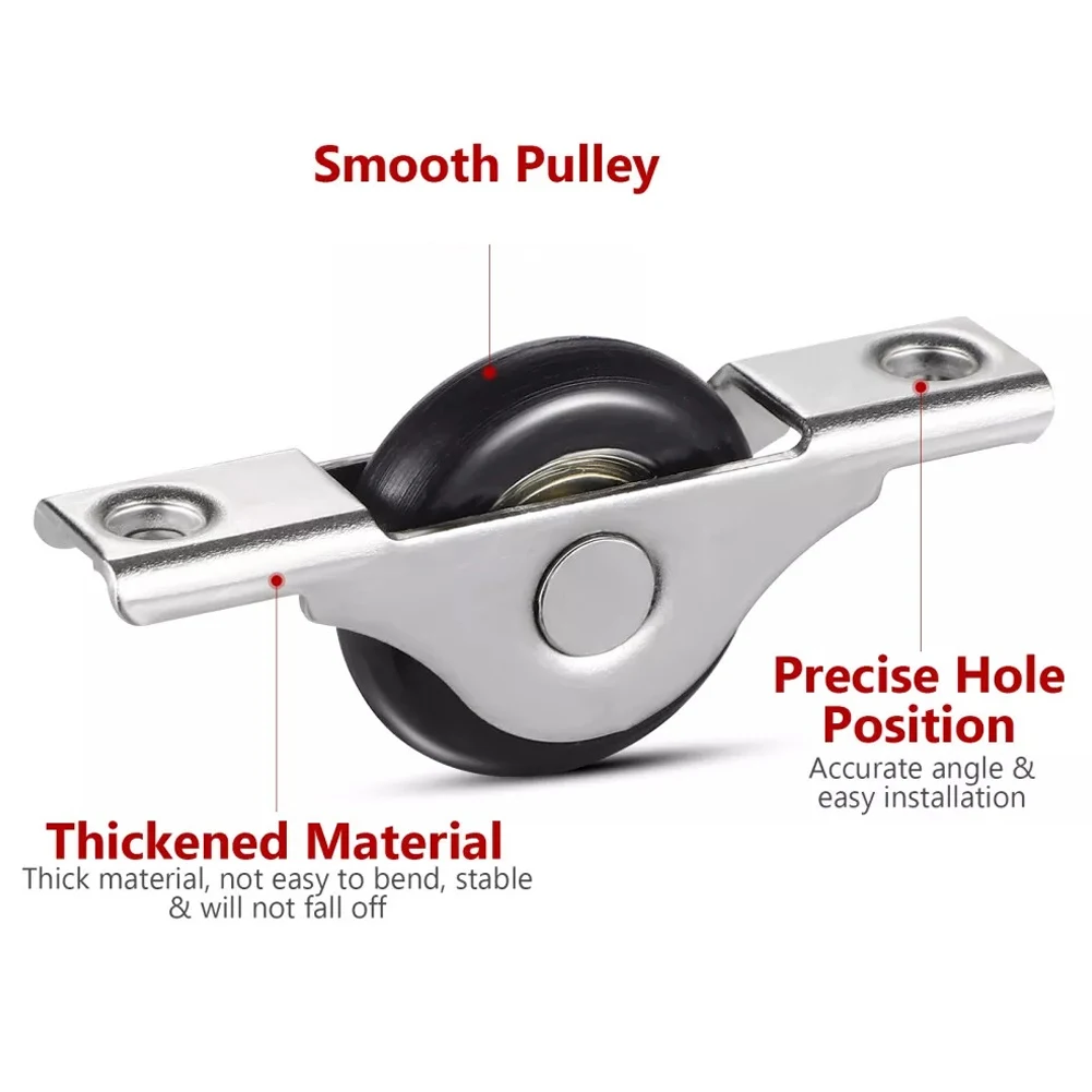 Description Picture 6 of item4PCS Sliding Door Roller Caster Wheel Pulley Runners For Cabinet Wardrobe Window Load-bearing Wheel ﻿Furniture Hardware