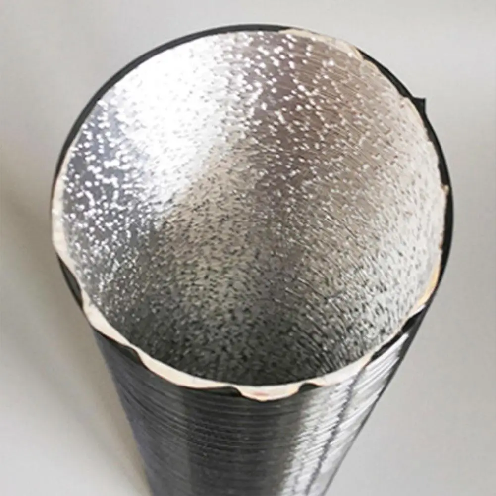 Tuyau De Sortie D'air Télescopique Flexible En Aluminium De 75 Mm Pour