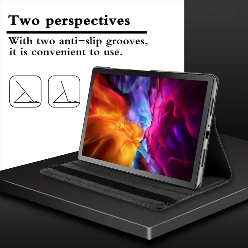 Universal 12.1-Inch 360° Rotating Flip Stand Tablet Case Cover
