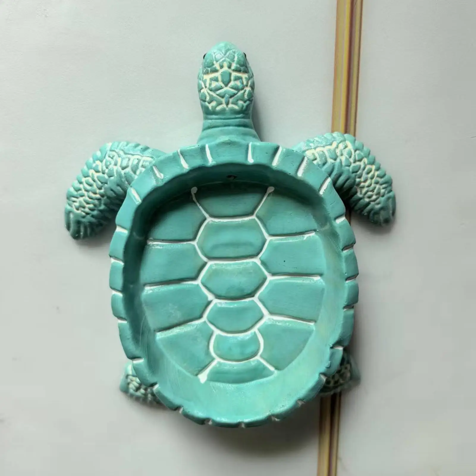 Soap Holder Shower Turtle Shape Dispenser Soap Saver Tray Self Draining For Kitchen Sink Bathroom Bathtub Home Shower Countertop