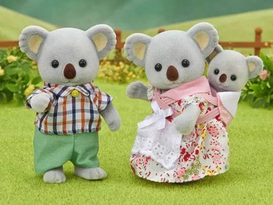 Sylvanian Families Outback Koala Family 3pcs Set Animal Toys Dolls Girl  Gift New in Box 5310 - AliExpress