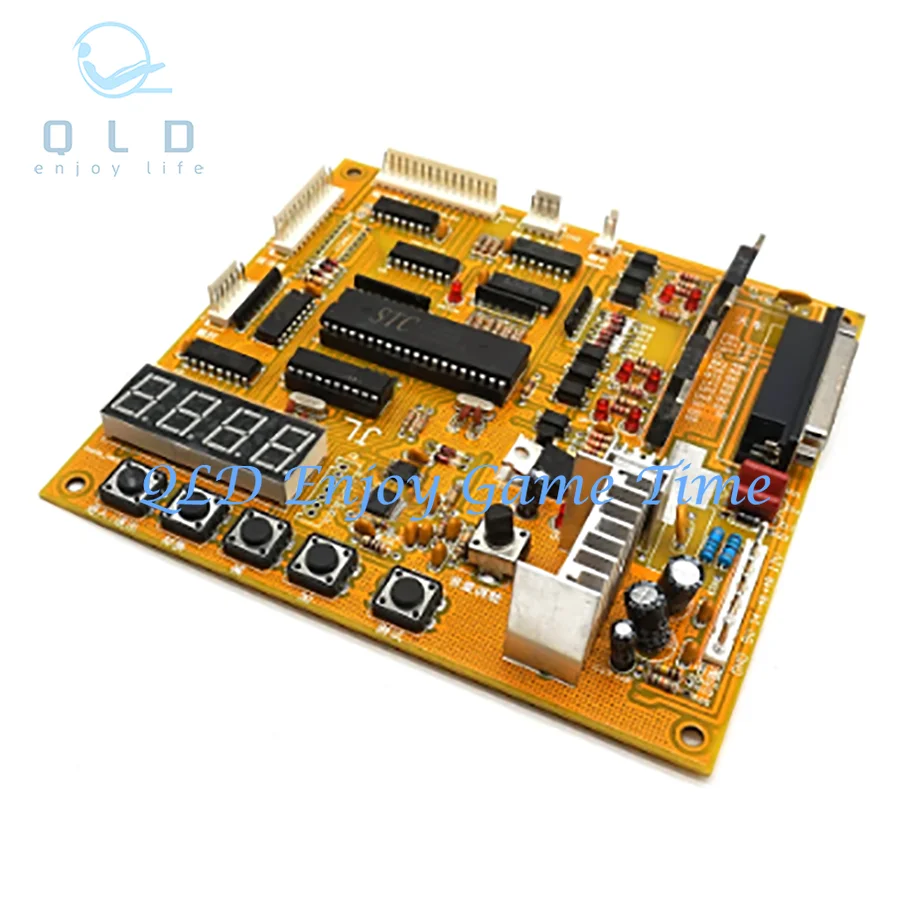 DIY 장난감 크레인 게임 보드, 클래식 옐로우 마더보드 슬롯 PCB 동전 작동식 경품 인형 뽑기 기계