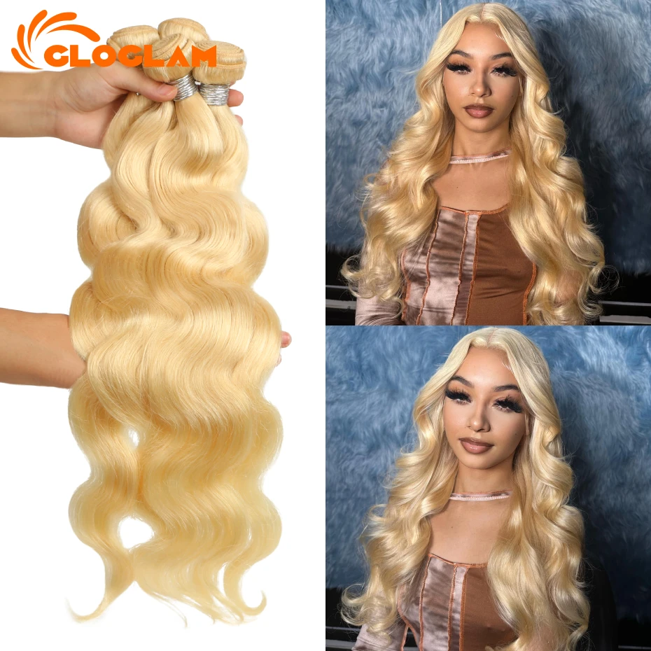 Body Wave Bundles Human Hair Honey Blonde Bundle Human Hair Remy Double Drawn Raw Vietnamese Bundles Weave 30 40 Inch human hair bundles