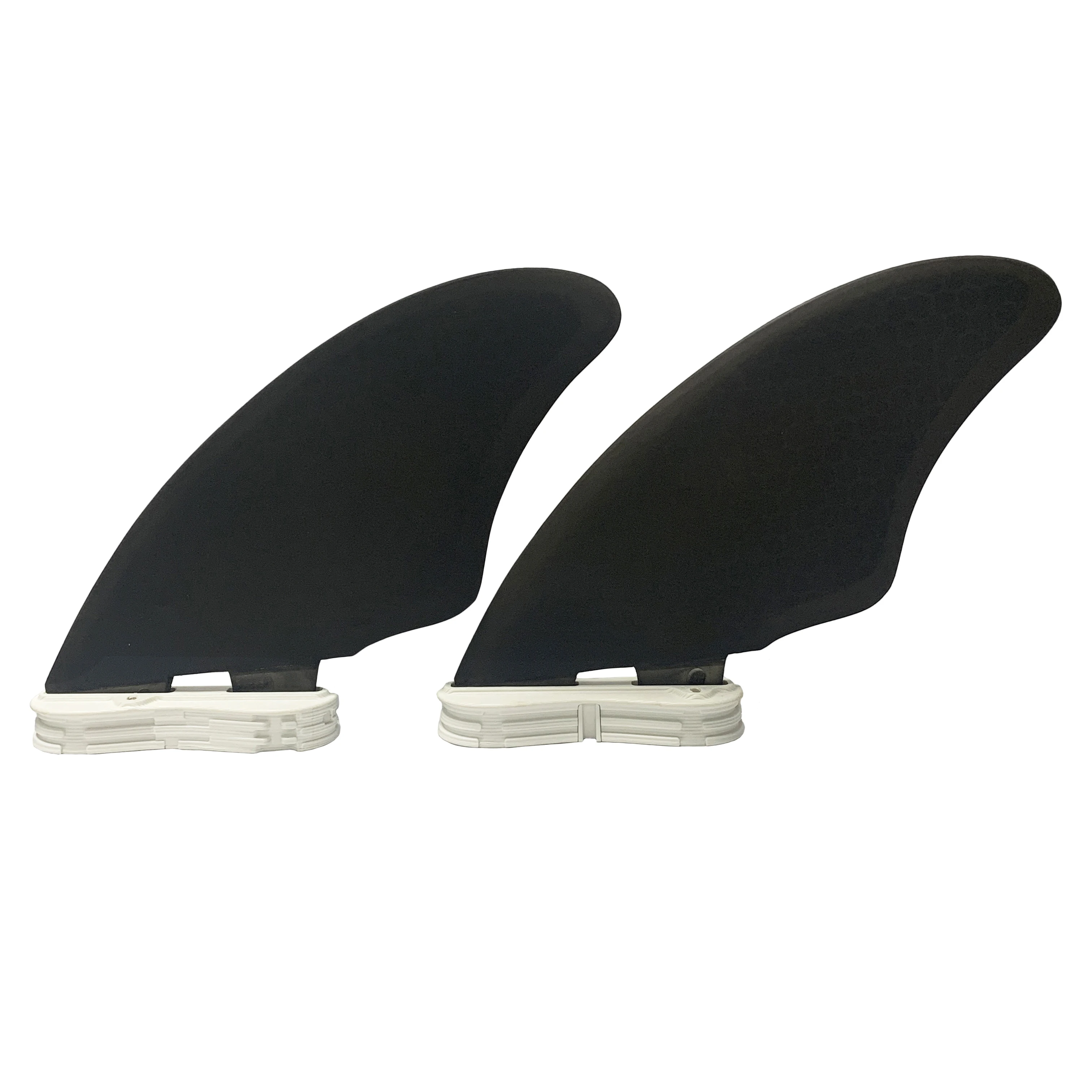 RISECE FCS 2 Surfboard Keel Twin Fins Honeycomb Single Tab Keel Fin Performance Glass Fiber Surfboard Twin Fins 2PCS/SET