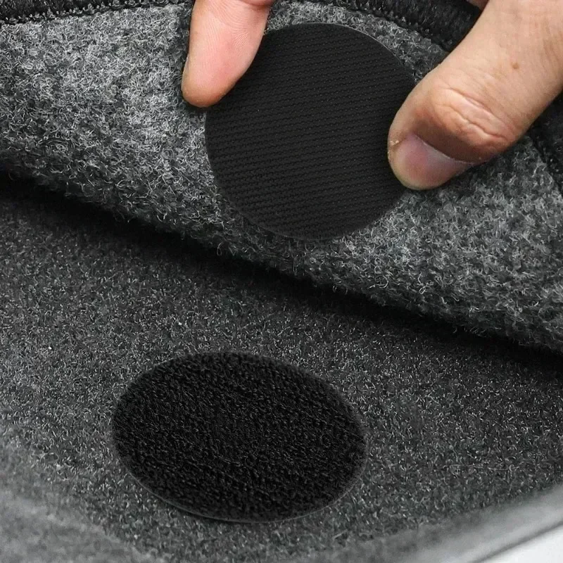 Double Sided Stickers 10Pairs High Adhesive Fixing Carpet Pad Dashboard Mat Fixed Anti Skid Grip Tape