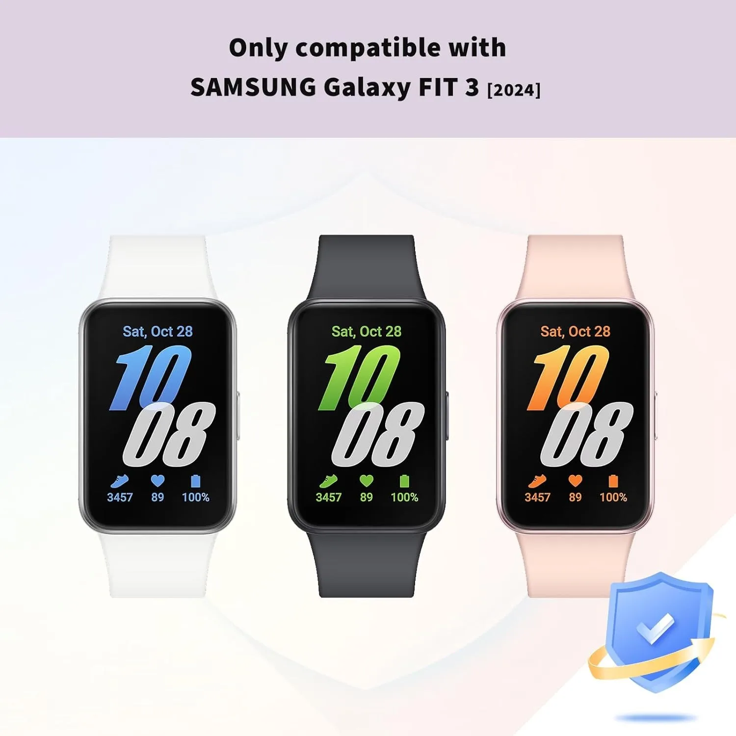 Full-Coverage Tempered Glass Watch Case with Durable Hard PC Frame - Drop-Proof Protection
