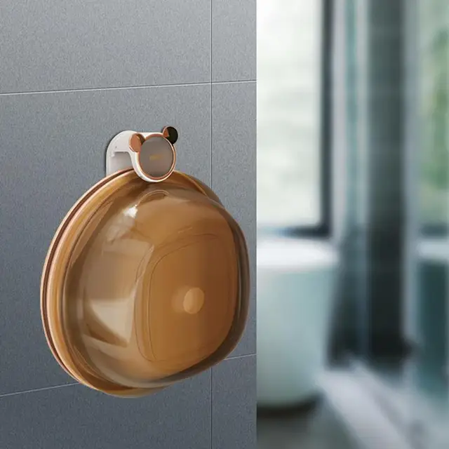 Falhorog Mosdó Tartó Vízálló, Állítható Automatikus Falra Szerelt Csúszásgátló Tartozék Rugóeszközzel - Image 4