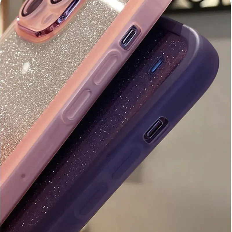 Luxury Bling Shockproof Silicone Soft Cover Case