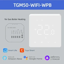 Smart WiFi Thermostat for Gas Boiler Heating with Programmable Features and Child Lock (Gas boiler)