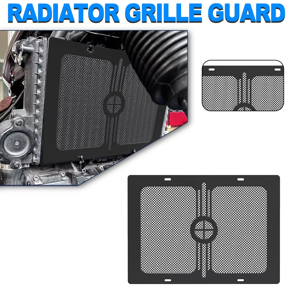 

For BMW K75 K100 Kserie K1100 Cafe Racer Water Tank Protector Motorcycle Accessories Aluminum Radiator Grill Guard Cover Grille