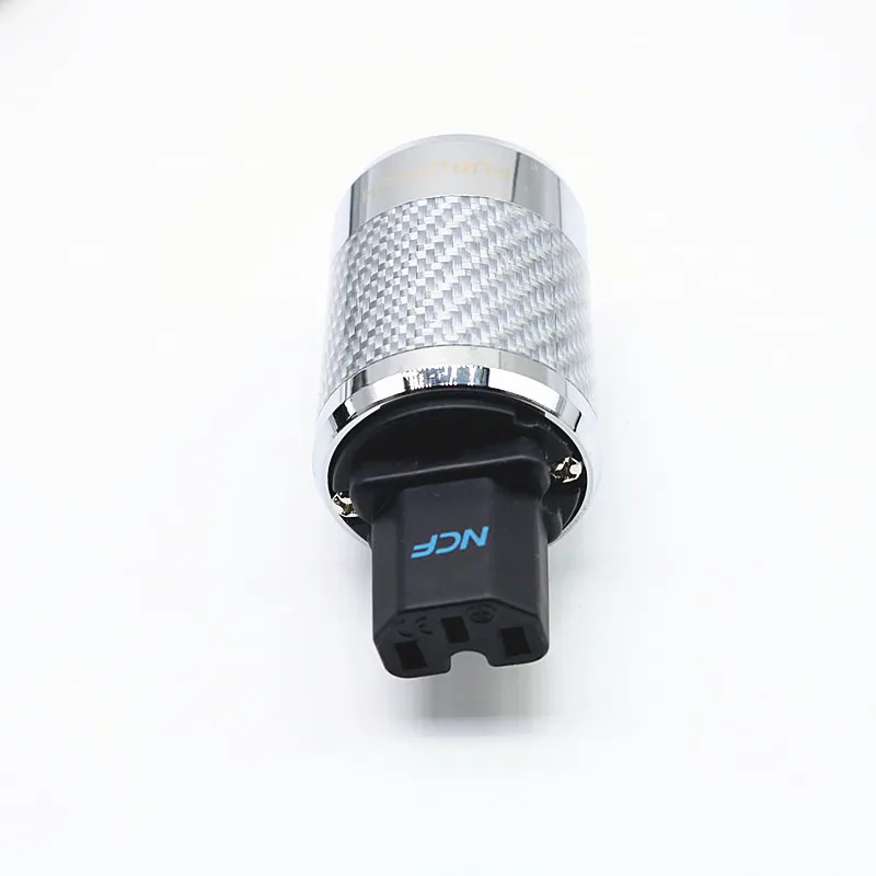 JapanFurukawa Furutech flagship FI-50 NCF carbon fiber rhodium plating hi-end EU/US Audio dedicated power plug 15A 110/250V plug adapter