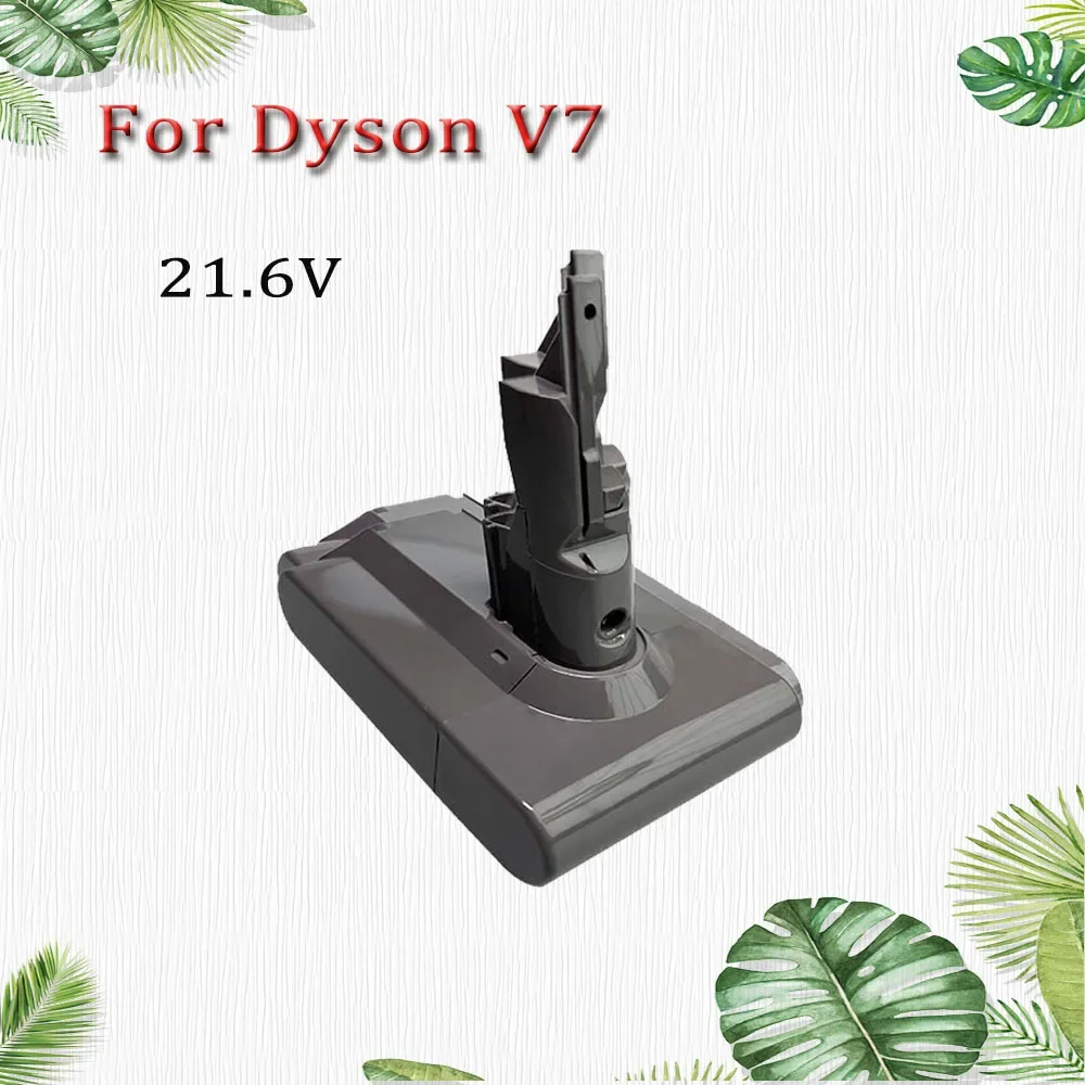 V7 4800, 6800, 9800, 12800Mah Ersatz Batterie Fuir Dyson Absolute Kabel-Freies Vakuum Handheld Staubsauger