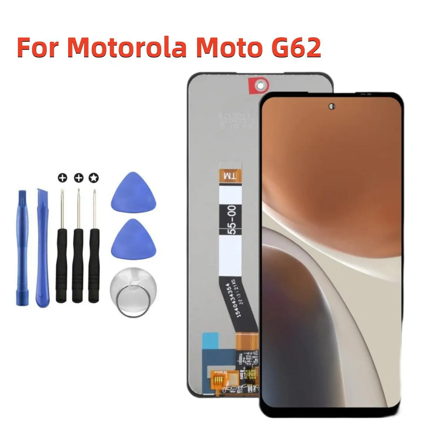 

6.5'' For Motorola Moto G62 LCD Display Touch Screen Replacement Digitizer Assembly For Moto G62 5G LCD Display