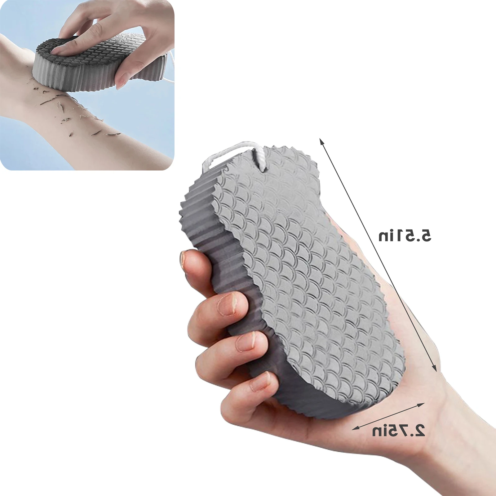 

Children Adult Bath Sponge Body Peeling Dead Skin Exfoliating Massager Clean Shower Brush Exfoliating Sponge