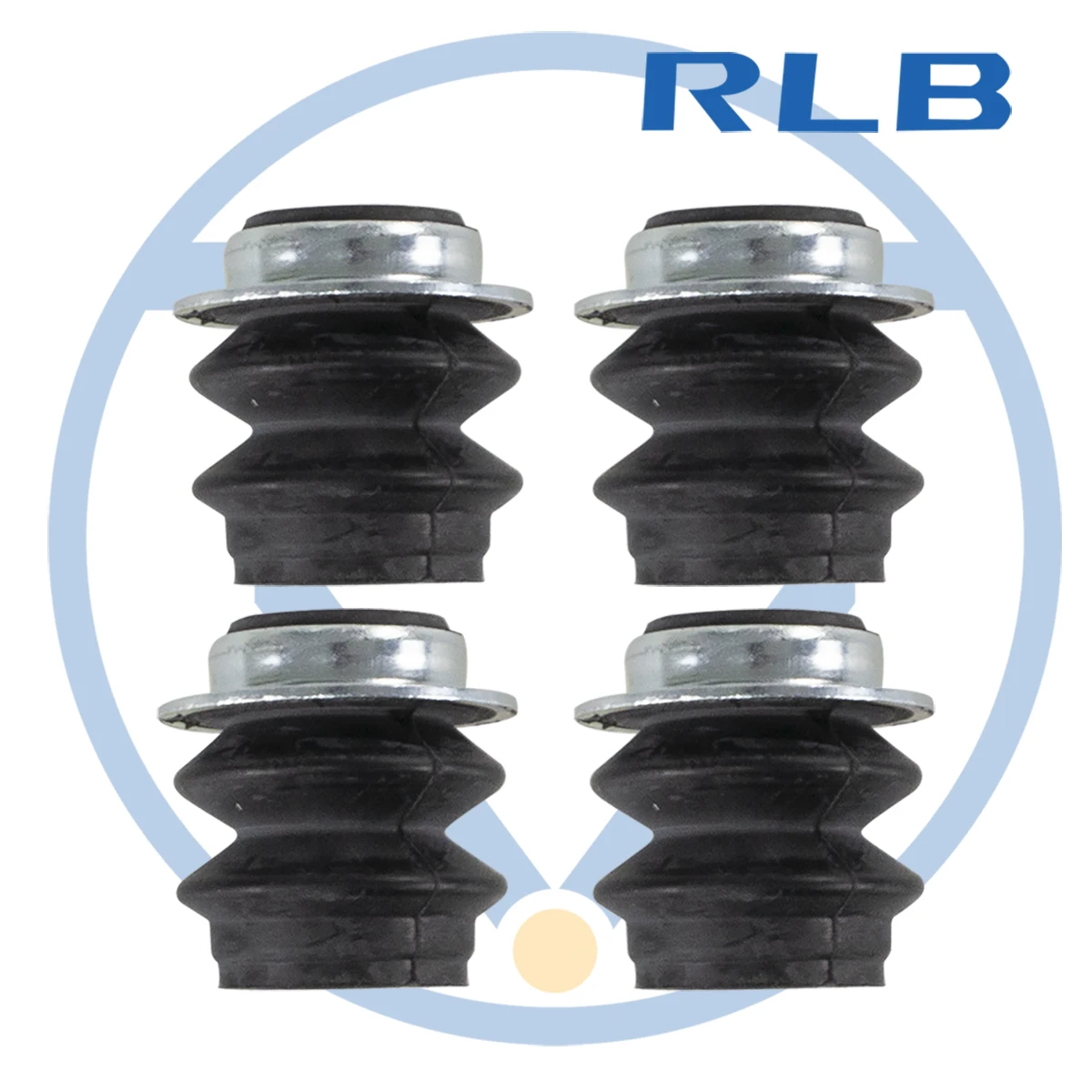 2 Pair front caliper sliding pin bushings for Toyota 4777530070;47775