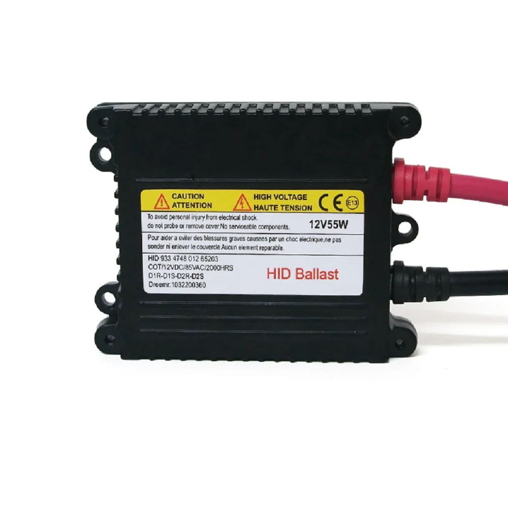 1PC 55W Car HID Xenon Headlight Ballast H1 H3 H4 H7 H8 H9 H11 9005 9006 Slim Car HID Xenon Light Ballast 3
