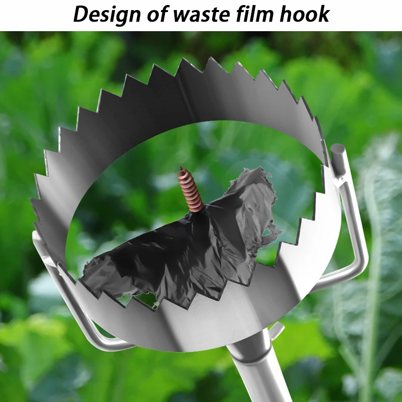 Crop Planting Plastic Film Punching Machine Gardening Agricultural Film Breaking Machine Portable Films Puncher Garden Hand Tool