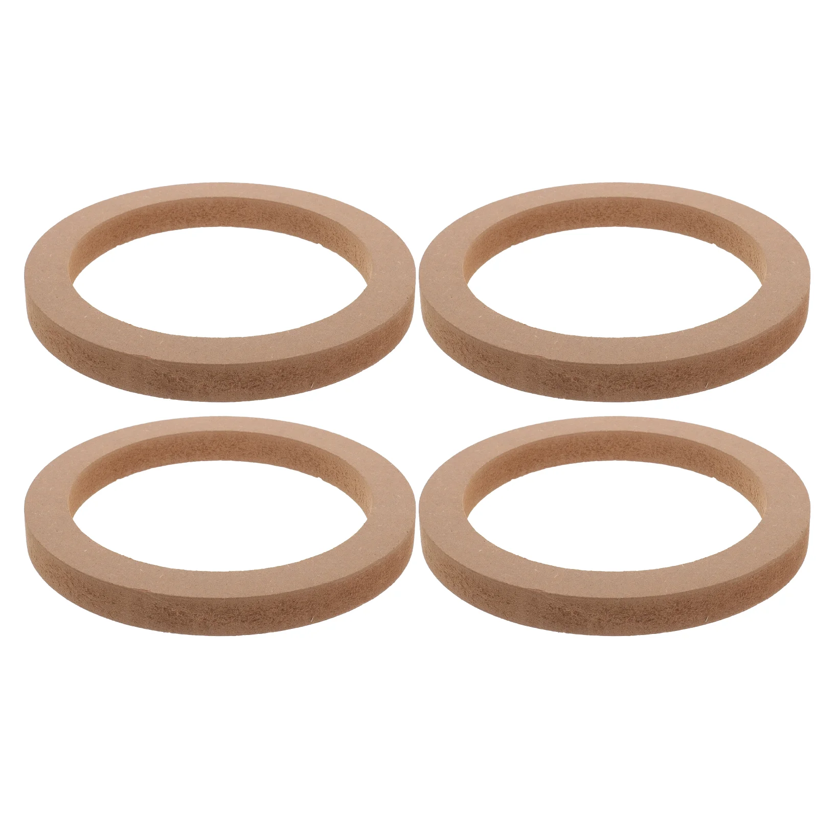 2 Pcs Car Speaker Spacer Rings 65 Inch Sound Bar Pad Cushion Washers Door Horns Alarms Claxon Accessories Multi Tone Horns car siren horn car air horn motorcycle horn air horn train horn waterproof horn