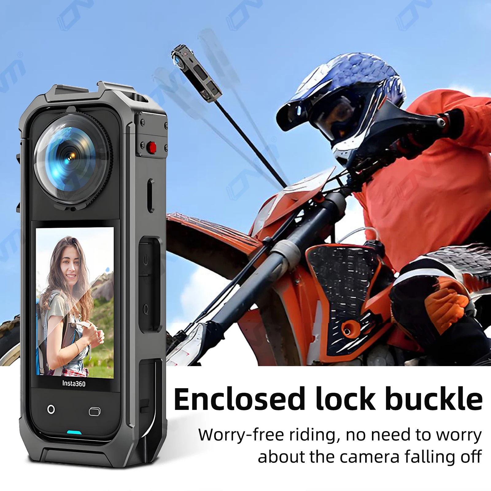 إطار حماية متين ومقاوم للصدمات لكاميرا INSTA360 X5...