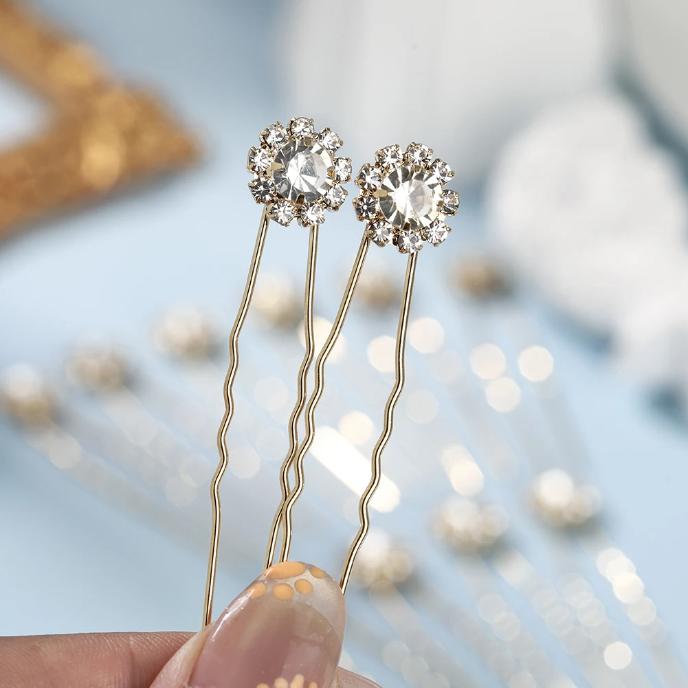 Mode Koreanischen stil Handgemachte Perle Haarnadel Set Klassische Einfache Braut Haar Clip Brötchen Kopfschmuck Party Haar Zubehör für Frauen – Detail 13
