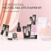 Morovan Poly Gel Nail Kit Starter Kit: 6 Colors with U V Lamp Complete Nail Extension Poly Gel Kit for Beginners 2