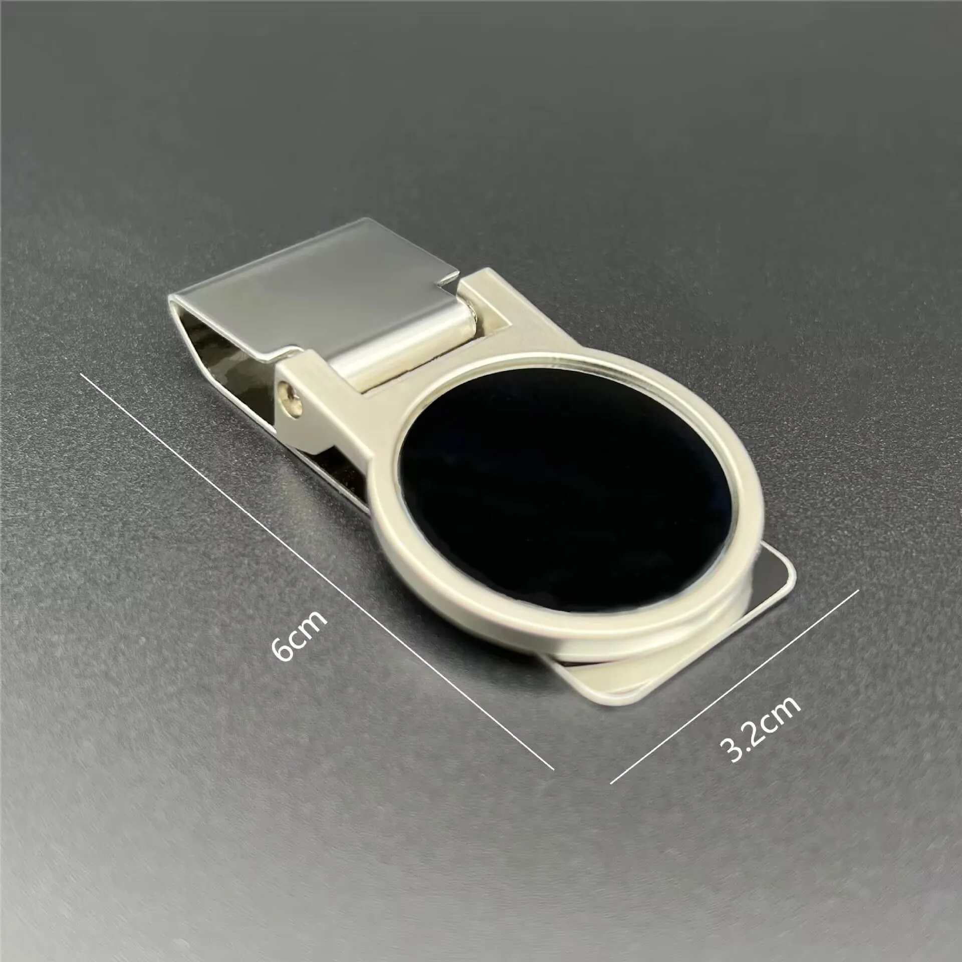 6 Stile, individueller Schriftzug, hochwertige Geldklammer-Geldbörse für Herren, Edelstahl-Metall-Geldklammer, einfacher Dollar-Geldklemmhalter – Detail 11