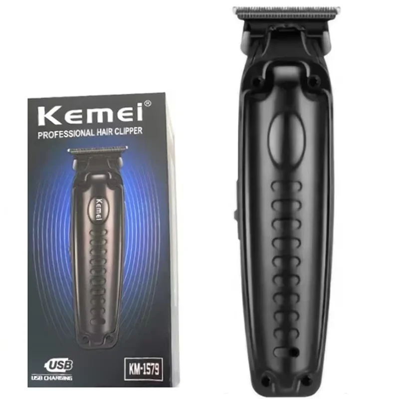 Kemei Men's Professional Electric Hair Clipper Beard Trimmer Hair Clipper Cutting Set Rechargeable