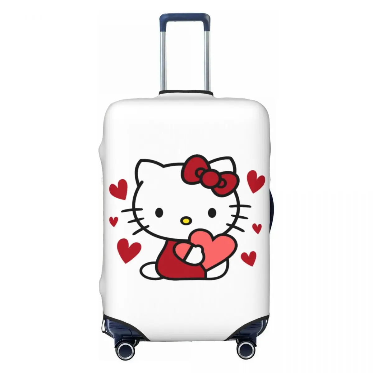 

Custom Hello Kitty Sanrio Luggage Cover Protector Cute Travel Suitcase Protective Cover for 18-32 Inch