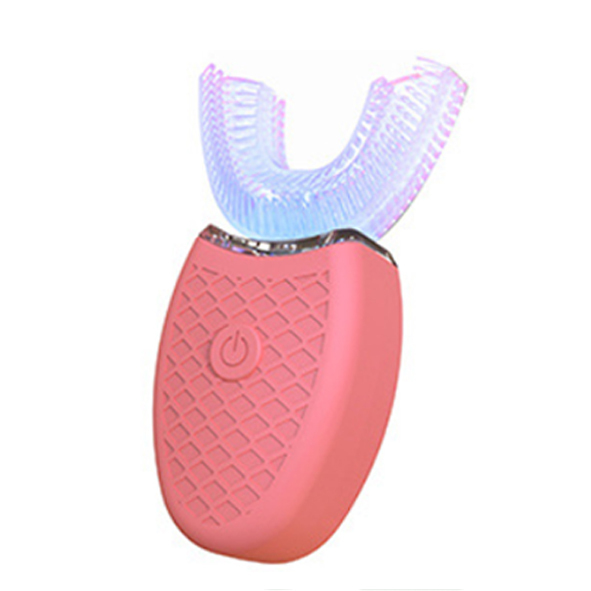 Degree Intelligent Automatic Sonic Electric Toothbrush U Type 4 Modes Tooth Brush USB Charging Tooth Whitening Blue Light