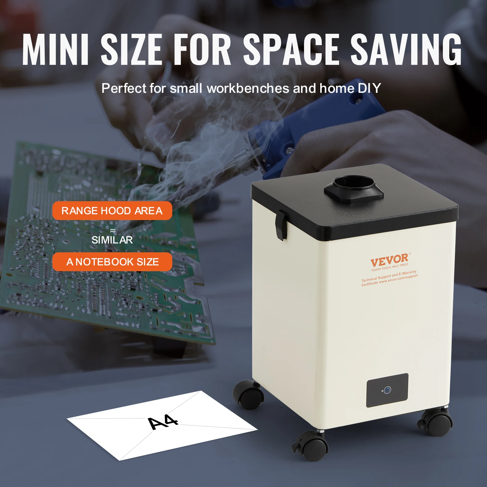 Solder Fume Extractor 100W 150W Smoke Purifier