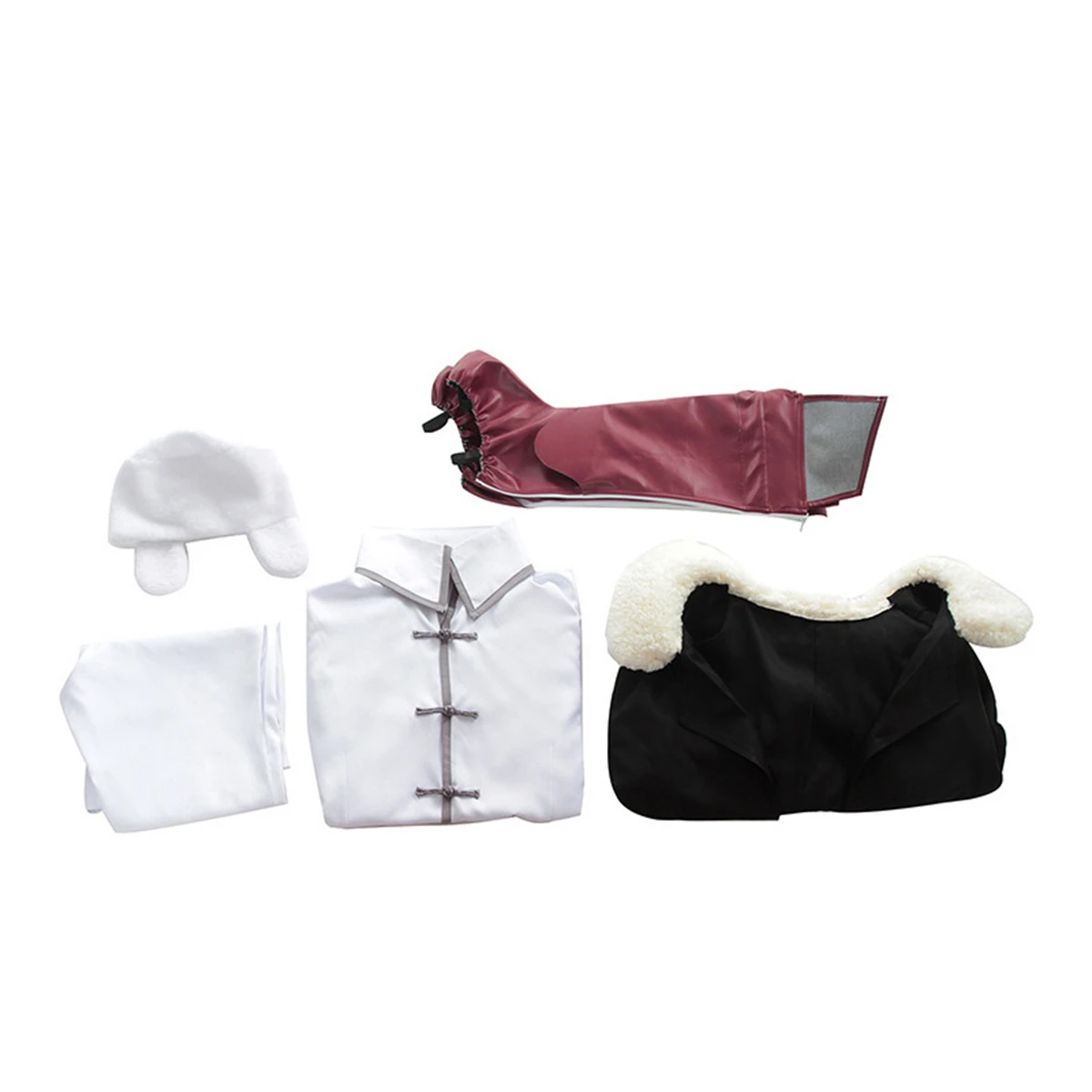 thumbnail image 1 of Disfraz de Fyodor·D para Cosplay de Bungo Stray Dogs, disfraz de Fyodor Dostoevsky, peluca, traje de uniforme de anime para fiesta de Halloween para hombres y mujeres, 1 of 4