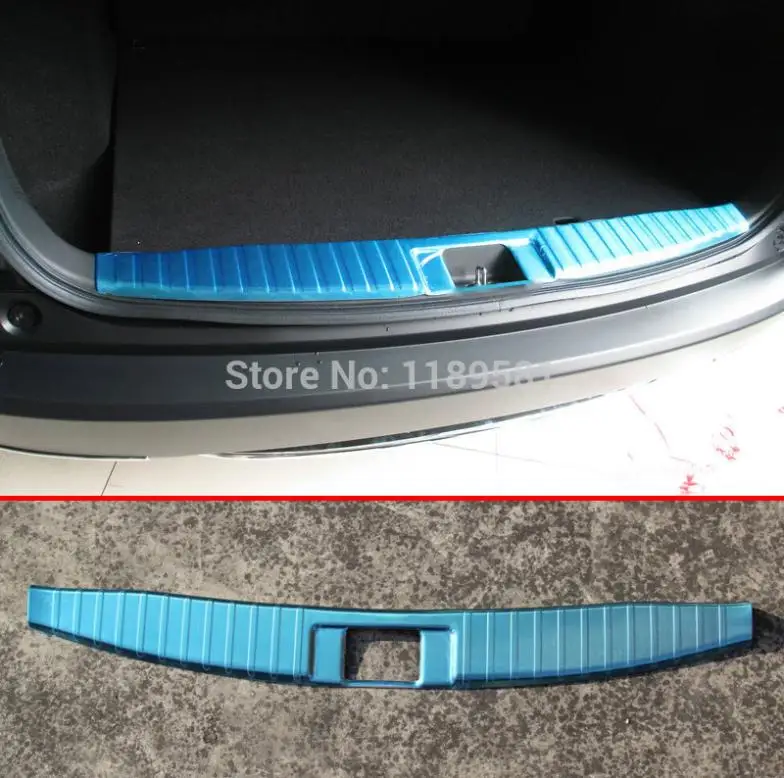 

For Honda VEZEL 2014 2015 2016 Stainless Steel Interior Inner Rear Bumper Sill Protector Car Accessories Stickers