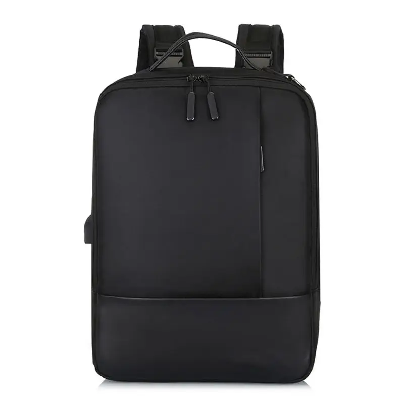 Travel Nylon Backpack with USB Charging Port Teenager Anti-theft Laptop Daypack