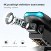 Drone With Camera 4k E99 Pro K3 Obstacle Avoidance 2.4g Rc Foldable 360 Flip Indoor Hover Headless Mode Kids Mini Helicopter 5