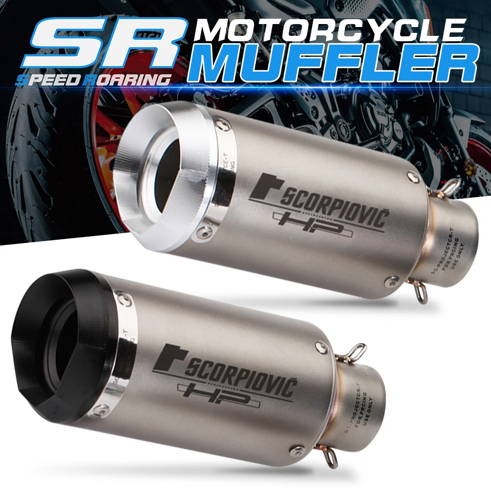 Scarico Moto Da Corsa 51Mm/60Mm Per Cbr1000 Yamaha Sc R6 Fz6 Z900 Motocross Moto Tubo Di Scarico Design Con Killer Db