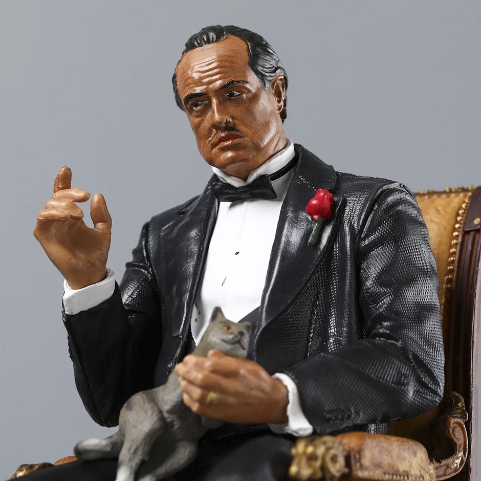 The Godfather Vito Corleone 6" Model Figure Doll Decoration Toys Hobbies Holiday Gift image 7