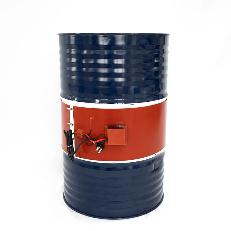 220V 110V 20-200L силиконовой лентой барабанный обогреватель Одеяло масло биодизель