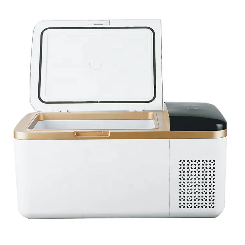 Fast Cooling 12v 24v Portable Freezer Camping Fridge Cooler Refrigerated Trucks Car 3