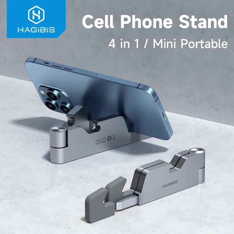 HagibisMultifunctionCellPhoneStandAdjustableFoldableDesktop